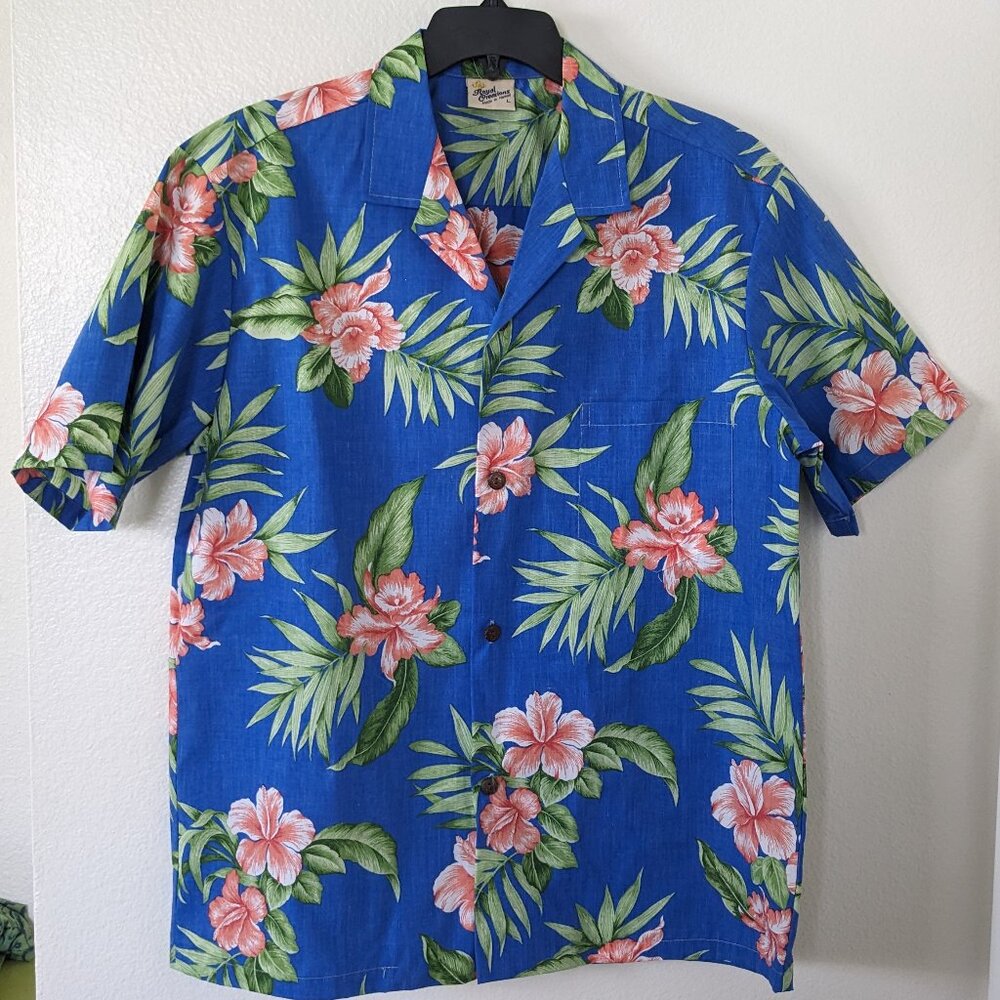 Royal Creations Made in Hawaii Shirt Men's Large